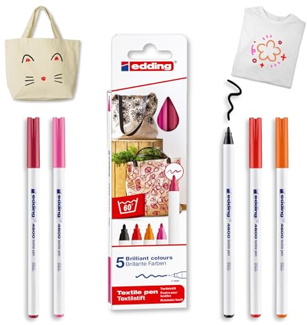 e-4600/5 S textile pen warm colours