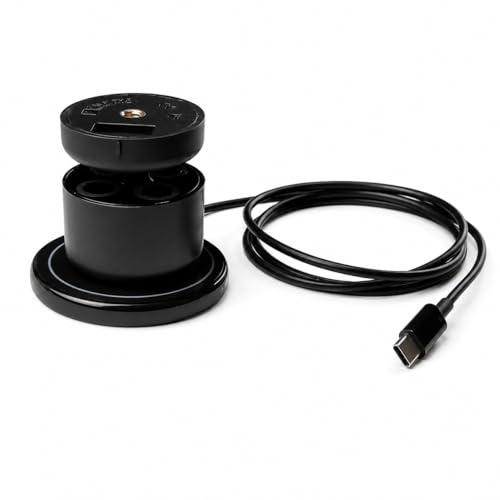 Calypso Instruments Ultrasonic Mini Anemometro Portatile | Velocità e direzione del vento | 43 mm, 78 g, senza fili, Bluetooth, sensori ad ultrasuoni, nero