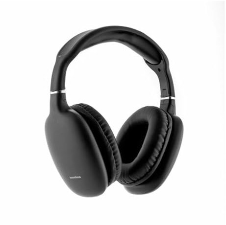 InnovaGoods - Casque Bluetooth Pliable Folbeat, Confort Ergonomique, Réduction de Bruit, Micro Intégré, BT 5.3, Autonomie 8h, ABS, Noir, Standard, Plastique