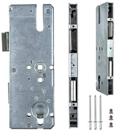 KFV Reparaturschloss 8072 | Einsteckschloss Renovierungsschloss für Mehrfachverriegelungen - Schlosskasten zur Reparatur oder Instandsetzung | Entfernung 72mm, Dornmaß 65mm