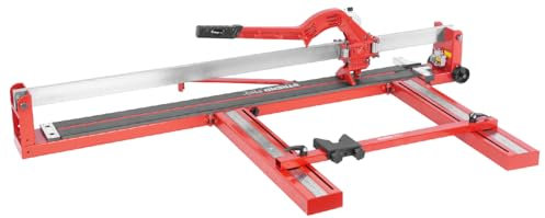 STREND PRO Fliesenschneider 800mm mit LASER | Fliesen werkzeug PROFI mit TITANIUM schneidrad | 2x Verlängerungsarme, IDEAL für GROSSFORMATFLIESEN | Porzellan, Keramik, Marmor, Glasur, Fliesen