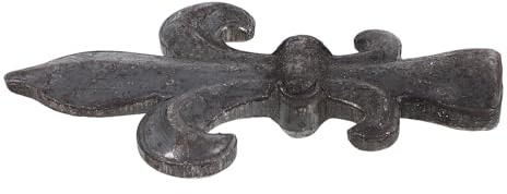 ROMISBABA Accessori per Recinzioni in Ferro Battuto Punte per Paletti da Giardino Decorazioni Metalliche per Staccionate Esterni Finials Resistenti e Facili da Installare per Recinti in