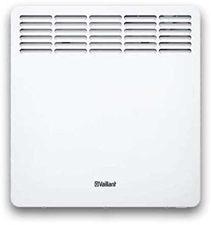 Vaillant eloMENT VER 75/5 Wandkonvektor für ca. 7,5 m2 (weiß), 230V, 0,8 kW Heizleistung, Elektroheizkörper für zuverlässige und schnelle Wärme, wandhängend, 0010023955