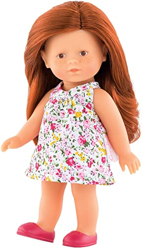 Corolle 9000240030 - Mini Corolline Ruby rothaarig 20cm, Französische Puppe mit Charme und Vanilleduft