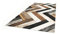 BiancheriaWeb Teppichläufer für Küche, rutschfest, Digitaldruck, Holzleisten, 50 x 280 cm, Holz