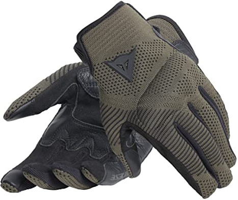 Dainese - Argon Gloves, Knit Fabric Motorbike Gloves with Knuckle Protectors, Tear Closure, Touch Screen Compatibility, Men's Motorcycle Gloves XL, Grape Leaf