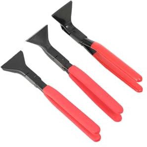 NICCOO Abkantzange Falzzangen Blechzange Satz 3 Stück, Absetzzange gerade 0°, gewinkelt 45° und 90°, Länge 28cm, Maulbreite ca. 5,5cm, Klempner Blechbiegezange Biegezange werkzeug