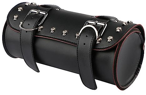 LVUNZJCA Motorradtasche Strapazierfähige, einfarbige Vintage-Werkzeugtasche aus Autoleder for Kopf und Schwanz Multifunktional