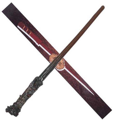 Aomig Bacchetta Magic, Mago Bacchetta,Bacchetta Magica in Plastica Magic Giocattolo per Bambini, Cosplay Props Costume da Festa Accessorio, Giocattoli per Bambini e Bambine