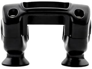 Riser Manubrio Moto Per Softail Breakout Fat Bob Boy Road Glide King Per Dyna Per Street Moto 1.25 Manubrio Riser E Morsetto Kit Riser Anti-Vibrazione(A)