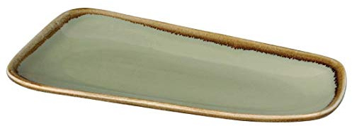 Olympia Kiln Moss Platter Serving Tray Food Party Plate Large 335X175mm 4pc