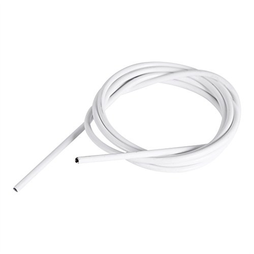 Alomejor Câble de Frein et câble de Changement de Vitesse pour vélo, kit Complet 2 mètres (5 mm), Gaine résistante, Compatible VTT et vélo Urbain, 5 Couleurs au Choix (Blanc Inclus), Facile