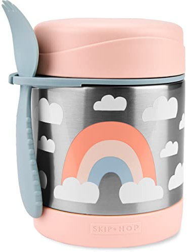 Skip Hop Spark stil matburk – regnbåge