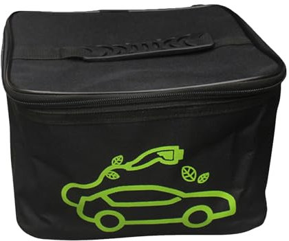 EV Charging Cable Storage Bag - Portable Carrying Case for EV Chargers