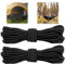 Tapvai 2 Pcs Corda Elastica, 10m x 4mm Cordino Elastico, Nero Corde Elastiche, Filo Elastico per Braccialetti Resistente per Bagagli, Campeggio, Kayak, Artigianato, Progetti Fai Da Te