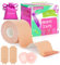 Gisaae Klebe BH Push Up Große Brust Boob Tape BH Rückenfrei Trägerloser BH Push Up 2 Wiederverwendbare Unsichtbar Silikon Brüste Nippelpads Body Tape
