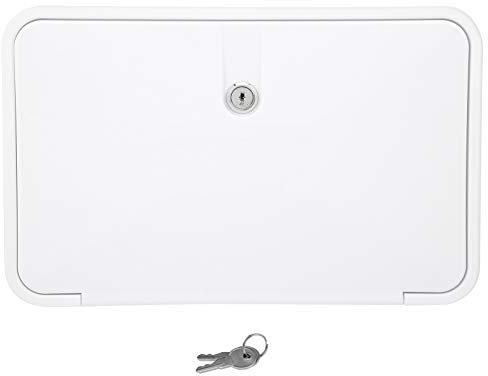 Box doccia esterno esterno portatile box doccia esterna con tubo di bloccaggio accessorio per campeggio camper caravan (bianco)
