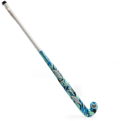 BYTE TS900 Wooden Field Hockey Stick, Blue/Teal (37.5'' LIGHT)