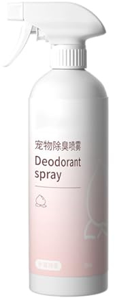 Geruchsbeseitiger Spray Für e - 500ml Hundefrischspray,Fruchtduft -Deo-Spray Für Möbel Hundebett Katzenklo Welpen Sofa