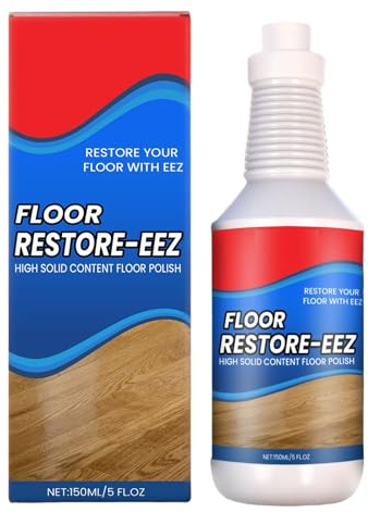 Laminat Boden Politur, 150ML Schnell Trocknender Holzbodenreiniger, Flüssiger Bodenreiniger für Laminats Böden, Langlebige Laminats Bödens Reparatur Politur, für Alle Materialarten