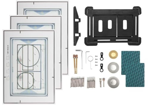 Placa de accionamiento para inodoro compatible con Geberit Sigma Serie, placa de accionamiento con fijación magnética, juego completo, instalación oculta