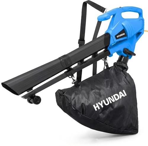 Hyundai Aspirateur et broyeur de Feuilles HYBV3000E3 3000 W - Modèle 2026 | Modèle 2026