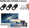 GEARGO Webcam Cover Tapa Webcam Ultra Delgada 0.7mm Cubierta de la Cámara Web para Macbook Pro, iPad, Smartphones, Ordenador, Evita ser Grabados y espiados Protege su Privacidad y Seguridad (3 Pack)