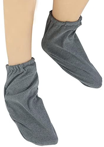 Voiakiu Nuit pour Pieds | Chaussettes en Coton mélangé Polyester pour décontracté,Chaussettes chauffantes Thermiques Chaudes pour Vieilles Jambes Froides, nerfs pincés, Maintien au