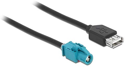 Delock Kabel HSD Z Buchse zu USB 2.0 Typ-A Buchse 1 m