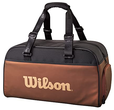 WILSON Unisex-Erwachsene Pro Staff V14 Tennistasche, Braun/Schwarz