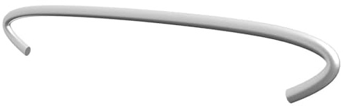 Sufrk Gabion krokar 50 st galvaniserat stål 20 cm, robust stabil hållbar solid distanshållare staket grindar barriärer tillbehör