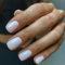 24 Stück Weiß Press on Nails kurz, Square Nägel zum Aufkleben Pure White Einfarbig, Falsche Nägel Glänzende Künstliche Fingernägel Zum Aufkleben Mit Voller Deckkraft, Fake Nail für Frauen