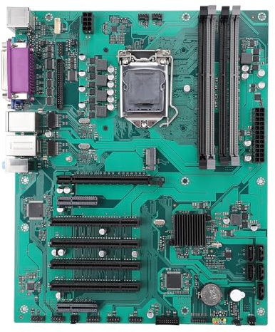 DDR3 Gaming Motherboard, LGA 1150 Motherboards for 4 5 Gen CPU, PCIE3.0X16 COM LPT Motherboard Supports VGA+HD, High Performance Motherboards with 4 Layer PCB