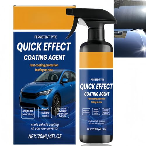 Car Ceramic Coating Spray,Upgrade 3 in 1 High Protection Quick Car Wax Polish Spray,Hydrophobic Car Coating & Paint Protection,Multi-Functional Ceramic Spr/ay,Suitable for All Ca/rs & Surface