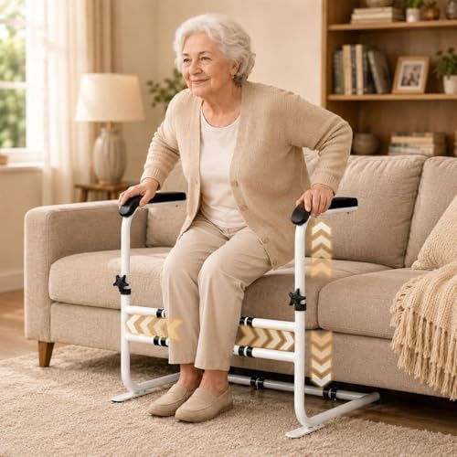 Ausilio Per Stare In Piedi Sul Divano Per Anziani Ausilio Per Camminare Per Anziani, Capacità Di Carico 204 Kg, Altezza 6, Larghezza 3, Ausilios Per Sollevare Il Divano, Antiscivolo, Pazienti Disabili