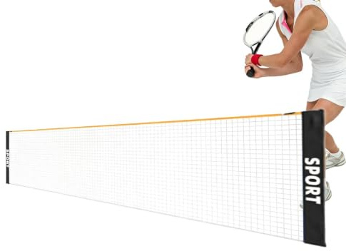 Volleybollnät Höjdjusterbar Och Hopfällbar Ersättning För Träning | Tennisnät passar för bakgård, gym, , simbassäng, tennisbana, skola, skolgård, park, camping, resor, fester och