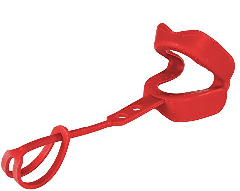 Kid's Comfort PRO Youth Double Sports Mouth Guard Wear with or Without Braces (Red)