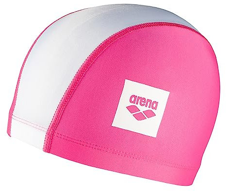 Arena Unisex Unix Ii Jr Badekappen, Pink/Weiß, NS EU