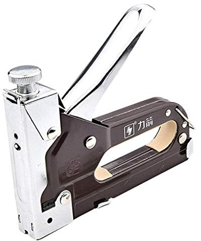 Tubayia Pistola de clavos neumática, clavadora y grapadora, herramienta para trabajos de madera