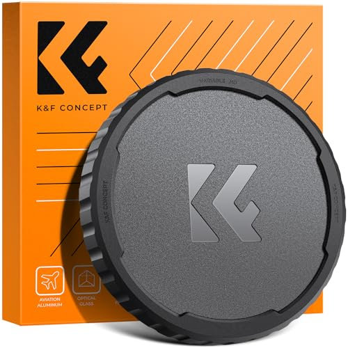 K&F Concept Objektivdeckel für K&F Concept Variabler ND Filter Graufilter, 67mm Filterkappen zur Aufbewahrung