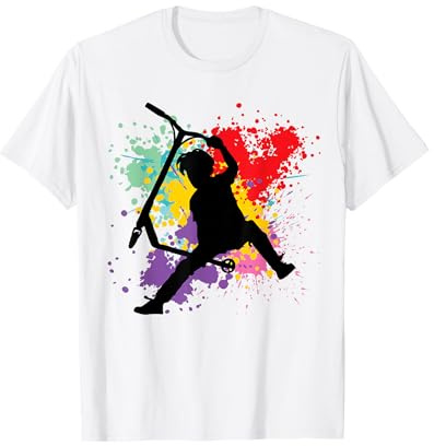 Trottinette freestyle T-Shirt