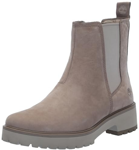 Timberland Carnaby Cool, Stivali Chelsea Donna, Taupe Gray, 38 EU