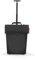 reisenthel Trolley M Glossy dots Black – Tragbarer Einkaufstrolley mit stabilem Aluminiumrahmen – Aus wasserabweisendem Material