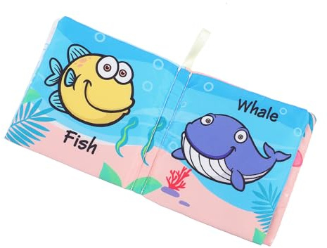 LIGHTAOTAO Libro de Interactivo para Bebés con Sonidos Crujientes Actividades Sensoriales y Estimulación Temprana para Desarrollo Infantil