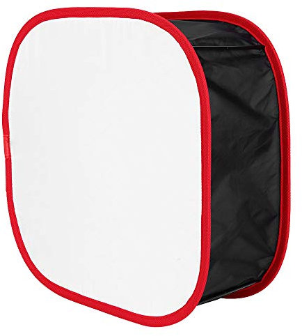 Softbox Pliante LED 41,5 x 41,5 x 16 cm pour Studio Photo et Vidéo - Diffuseur Lumineux Pliant avec Sac de Transport