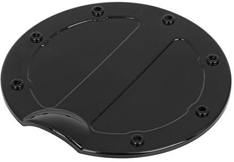 Black Gas Cap Fuel Filler Door Cover Sticker Decal for F150 2009 2011 2012 2014 (Color : Black)