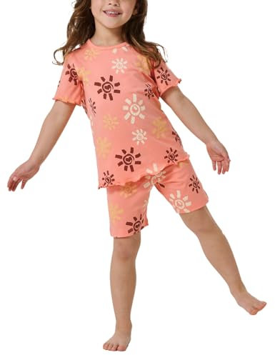 Schiesser Mädchen Schlafanzug Set Pyjama kurz - 100% Organic Bio Baumwolle - Größe 92 bis 140