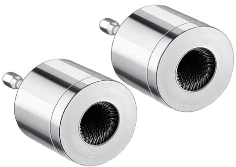 VOANZO Limpiador de tuberías de Cobre y Metal, 2 uds., 15 + 22mm, limpiadores de tuberías de plomería para Taladro eléctrico, limpiadores de tuberías
