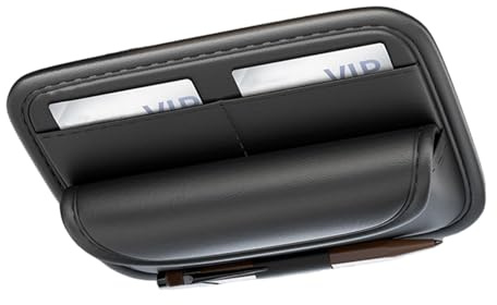 Boîte de rangement de lunettes automatique, support de lunettes de soleil pour voiture | Étui à lunettes de soleil à visière en cuir PU, support de lunettes de soleil,Boîte de protection Portable, Cli