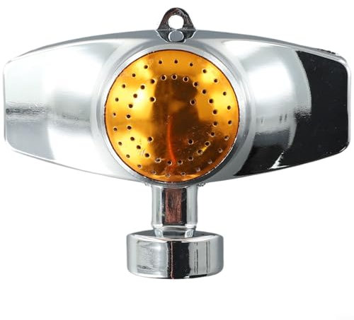 Arroseur en métal à 360 ° - Motif cercle carré - Débit doux - Distance de pulvérisation réglable - Équipement d'irrigation pour jardin et pelouse
